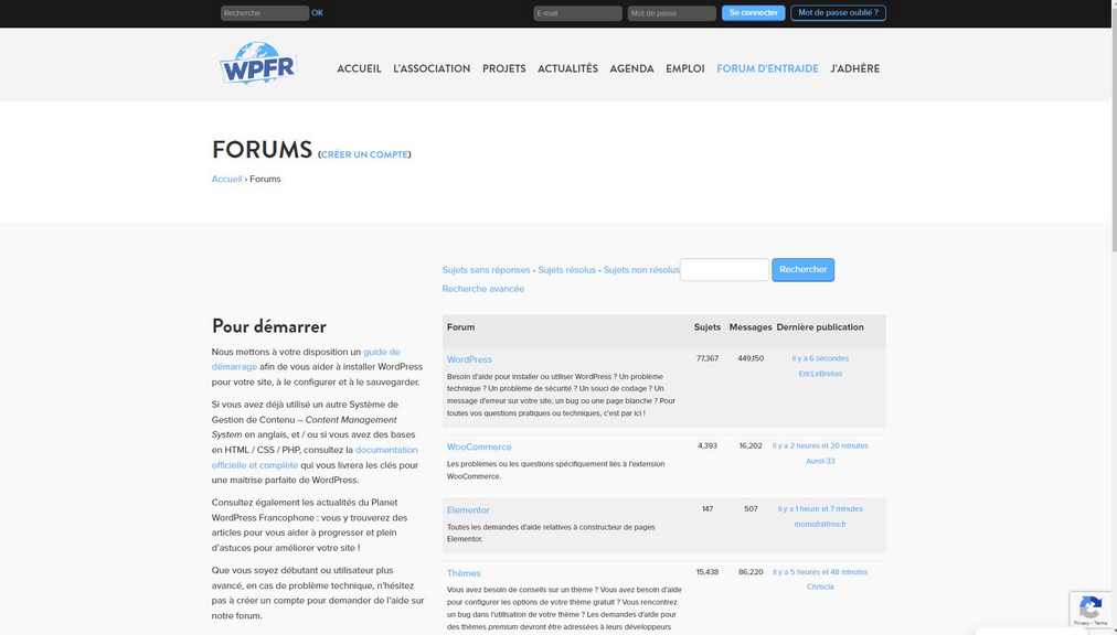 Forum WordPress